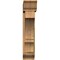 Ekena Millwork Balboa Traditional Rough Sawn Bracket w/ Offset Brace, Western Red Cedar, 8"W x 34"D x 38"H BKT0806X34X38BOA01RWR - alternate 3